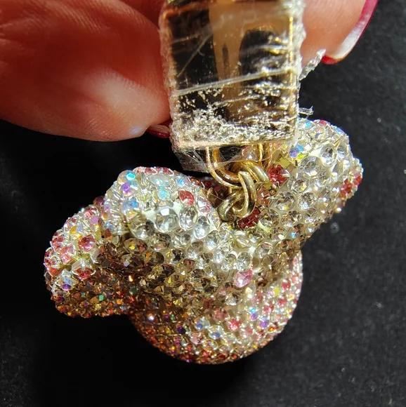 Mouse Ears Multicolor Bling Keychain - Picture 5 of 5